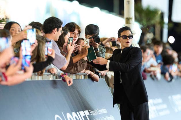 San Sebastián - The Man I Love Screening Rami Malek attended The man I love Red Carpet during 74th San Sebastian International Film Festival at Victoria Eugenia Theatre on September 22, 2026 in Donostia San Sebastian, Spain Photo by ABACAPRESS.COM London Euskadi United Kingdom  Copyright: xABACAx
