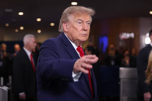 September 22, 2026, New York City, Ny, USA: US President Donald Trump arrives for the 81st United Nations General Assembly at UN headquarters in New York, USA, on Tuesday, September 22, 2026. New York City USA - ZUMAc233 20260922_zsp_c233_033 Copyright: xVanessaxCarvalhox