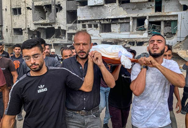 Mourners Bid Farewell to Two Palestinians at al-Shifa Hospital Mourners bid farewell to the bodies of two Palestinians at al-Shifa Hospital in Gaza City on September 23, 2026, after they were killed in an Israeli attack in the al-Nafq area. Photo by Mohammed Salha apaimages Gaza Gaza Strip Palestinian Territory 230926_Gaza_MS_00(2) Copyright: xapaimagesxMohammedxSalhax xapaimagesx