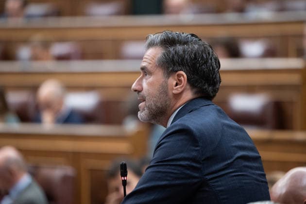 Marlaska and Robles Focus the Question Period in Congress PP Representative Borja Sémper during a question period with the government in the Congress of Deputies on September 23, 2026, in Madrid, Spain. The government faces a new question period that once again centers on its handling of the migration crisis in Ceuta, with seven questions and two urgent interpellations. The Interior Minister and the Defense Minister will bear the brunt of the congressional scrutiny, although the opposition will also question other ministers. Following the question period, Congress will debate and vote on the ratification of emergency economic measures. SEPTEMBER 23, 2026 Jesús Hellí Spain  Copyright: xJesusxHellinx 7793342