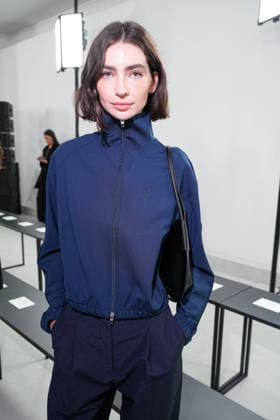 IPA88862584 - Milan, Milan Women™s Fashion Week Spring Summer 2027 - Women™s Fashion, Spring Summer 2027 - Jil Sander fashion show - pictured in the front row: Meadow Walker  Copyright: xRiccardoxGIordanox xRiccardoxGiordano IPAx IPA88862584