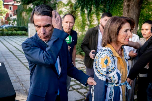Aznar Inaugurates the FAES 2026 Campus Former Prime Minister and FAES President José María Aznar and former Madrid Mayor Ana Botella during the inauguration of the FAES 2026 Campus at the Ortega–Maranón Foundation, on September 23, 2026, in Madrid, Spain. Aznar inaugurated the FAES 2026 Campus, which this year is titled Latin America in Transformation: Consequences for the European Union. September 23, 2026, in Madrid, Spain.  Copyright: xA.xPÃ rezxMecax 7793451