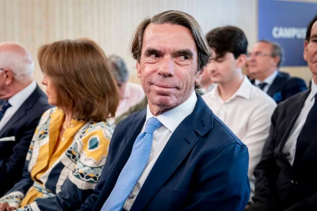 Aznar Inaugurates the FAES 2026 Campus Former Prime Minister and FAES President José María Aznar during the inauguration of the FAES 2026 Campus at the Ortega–Maranón Foundation on September 23, 2026, in Madrid, Spain. Aznar inaugurated the FAES 2026 Campus, which this year is titled Latin America in Transition: Implications for the European Union. September 23, 2026, in Madrid, Spain.  Copyright: xA.xPÃ rezxMecax 7793432