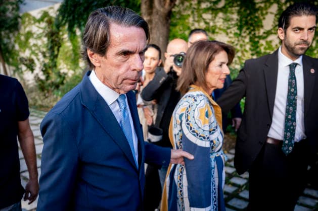 Aznar Inaugurates the FAES 2026 Campus Former Prime Minister and FAES President José María Aznar and former Madrid Mayor Ana Botella during the inauguration of the FAES 2026 Campus at the Ortega–Maranón Foundation, on September 23, 2026, in Madrid, Spain. Aznar inaugurated the FAES 2026 Campus, which this year is titled Latin America in Transition: Implications for the European Union. September 23, 2026, in Madrid, Spain.  Copyright: xA.xPÃ rezxMecax 7793452