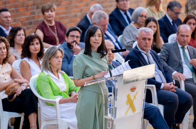 Mercedes González Presides Over the Inauguration of the Chief of the Civil Guard Command in Guadalajara The Director General of the Civil Guard, Mercedes González, during the inauguration of the chief of the Civil Guard Command in Guadalajara on September 23, 2026, in Guadalajara, Castilla-La Mancha, Spain. Lieutenant Colonel Laura Gómez has taken office as head of the Civil Guard Command in Guadalajara, thus becoming the second woman to hold the position of head of the Guadalajara Command, following Colonel Cristina Moreno, who led the Civil Guard in the province for nearly five years. SEPTEMBER 23, 2026 Guadalajara, Castile-La Mancha Guadalajara, Castile-La Mancha, Spain Copyright: xAlbertoxOrtegax 7793490