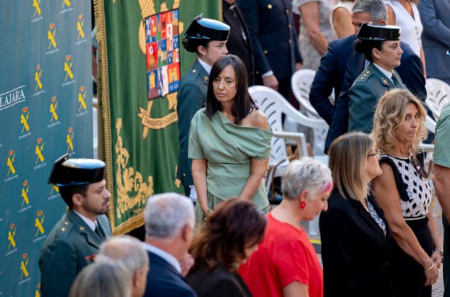 Mercedes González Presides Over the Inauguration of the Chief of the Civil Guard Command in Guadalajara The Director General of the Civil Guard, Mercedes González, during the inauguration of the chief of the Civil Guard Command in Guadalajara on September 23, 2026, in Guadalajara, Castilla-La Mancha, Spain. Lieutenant Colonel Laura Gómez has taken office as head of the Civil Guard Command in Guadalajara, thus becoming the second woman to hold the position of head of the Guadalajara Command, following Colonel Cristina Moreno, who led the Civil Guard in the province for nearly five years. SEPTEMBER 23, 2026 Guadalajara, Castile-La Mancha Guadalajara, Castile-La Mancha, Spain Copyright: xAlbertoxOrtegax 7793513