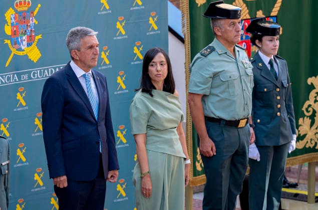 Mercedes González Presides Over the Inauguration of the Chief of the Civil Guard Command in Guadalajara The Director General of the Civil Guard, Mercedes González 2i, during the inauguration of the chief of the Civil Guard Command in Guadalajara, on September 23, 2026, in Guadalajara, Castilla-La Mancha, Spain. Lieutenant Colonel Laura Gómez has taken office as head of the Civil Guard Command in Guadalajara, becoming the second woman to hold that position, following Colonel Cristina Moreno, who led the Civil Guard in the province for nearly five years. SEPTEMBER 23, 2026 Guadalajara, Castile-La Mancha Guadalajara, Castile-La Mancha, Spain Copyright: xAlbertoxOrtegax 7793514