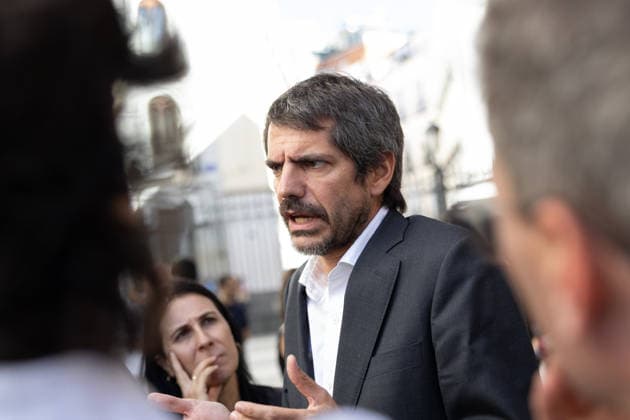 Marlaska and Robles Take Center Stage During Question Time in Congress Culture Minister Ernest Urtasun during a question-and-answer session with the government in the Congress of Deputies on September 23, 2026, in Madrid, Spain. The government faces a new question period that once again centers on the handling of the migration crisis in Ceuta, with seven questions and two urgent interpellations. The Interior Minister and the Defense Minister will bear the brunt of Congress’s scrutiny, although the opposition will also question other ministers. Following the question period, Congress will debate and vote on the ratification of emergency economic measures. SEPTEMBER 23, 2026 Jesús Hellí Spain  Copyright: xJesusxHellinx 7793546
