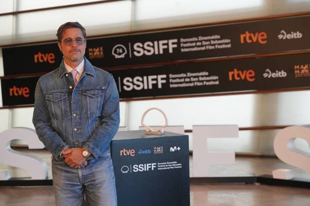 Screening of the film *In the Heart of the Beast* at the San Sebastián Film Festival Actor Brad Pitt during the screening of the film *In the Heart of the Beast* at the San Sebastián Film Festival, at the Kursaal Conference Center, on September 23, 2026, in San Sebastián, Guipúzcoa, Basque Country, Spain. The plot revolves around the unbreakable bond, shared traumas, and the extreme struggle for survival between a retired soldier and his faithful canine companion. SEPTEMBER 23, 2026 San Sebastián, Guipúzcoa, Basque Country, Spain Copyright: xUnanuex 7793679