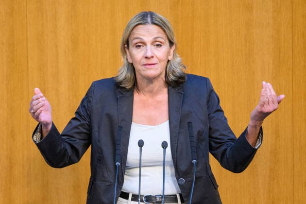 Vienna, September 23, 2026—96th Session of the National Council PHOTO: Rep. Dagmar Belakowitsch, FPÖ 96th Session of the National Council; National Council, National Council session, parliamentary session, parliament, plenary session; 96th Session of the National Council