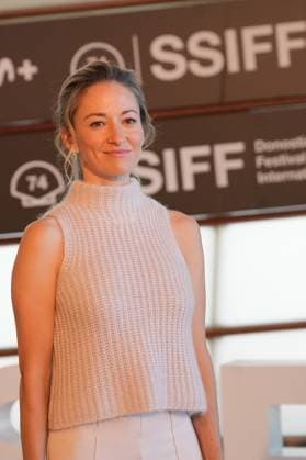 Presentation of the film *In the Heart of the Beast* at the San Sebastián Film Festival Producer Olivia Hamilton during the presentation of the film *In the Heart of the Beast* at the San Sebastián Film Festival, at the Kursaal Conference Center, on September 23, 2026, in San Sebastián, Guipúzcoa, Basque Country, Spain. The plot revolves around the unbreakable bond, shared traumas, and the extreme struggle for life between a retired soldier and his faithful canine companion. SEPTEMBER 23, 2026 San Sebastián, Guipúzcoa, Basque Country, Spain  Copyright: xUnanuex 7793710