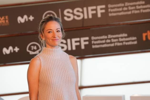Presentation of the film *In the Heart of the Beast* at the San Sebastián Film Festival Producer Olivia Hamilton during the presentation of the film *In the Heart of the Beast* at the San Sebastián Film Festival, at the Kursaal Conference Center, on September 23, 2026, in San Sebastián, Guipúzcoa, Basque Country, Spain. The plot revolves around the unbreakable bond, shared traumas, and the extreme struggle for life between a retired soldier and his faithful canine companion. SEPTEMBER 23, 2026 San Sebastián, Guipúzcoa, Basque Country, Spain  Copyright: xUnanuex 7793711