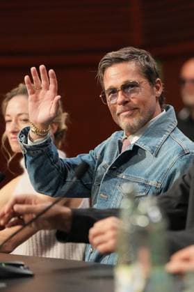 Premiere of the film *In the Heart of the Beast* at the San Sebastián Film Festival Actor Brad Pitt holds a press conference during the premiere of the film *In the Heart of the Beast* at the San Sebastián Film Festival, at the Kursaal Conference Center, on September 23, 2026, in San Sebastián, Guipúzcoa, Basque Country, Spain. The plot revolves around the unbreakable bond, shared traumas, and the extreme struggle for survival between a retired soldier and his faithful canine companion. SEPTEMBER 23, 2026 San Sebastián, Guipúzcoa, Basque Country, Spain  Copyright: xUnanuex 7793747