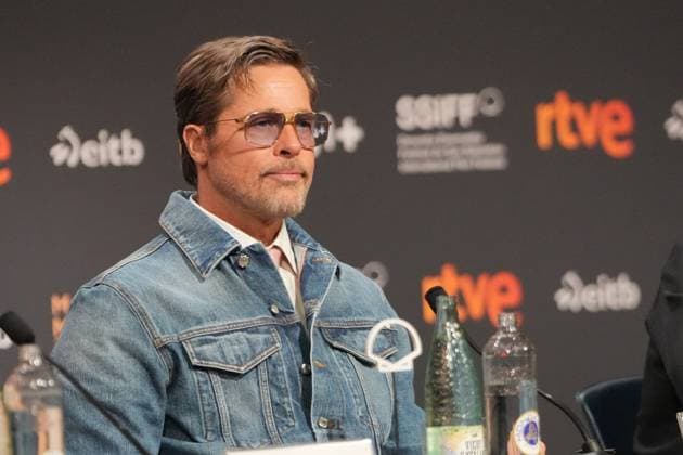 Premiere of the film *In the Heart of the Beast* at the San Sebastián Film Festival Actor Brad Pitt holds a press conference during the premiere of the film *In the Heart of the Beast* at the San Sebastián Film Festival, at the Kursaal Conference Center, on September 23, 2026, in San Sebastián, Guipúzcoa, Basque Country, Spain. The plot revolves around the unbreakable bond, shared traumas, and the extreme struggle for survival between a retired soldier and his faithful canine companion. SEPTEMBER 23, 2026 San Sebastián, Guipúzcoa, Basque Country, Spain  Copyright: xUnanuex 7793748