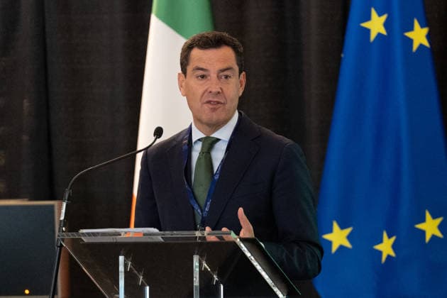 Moreno is participating this Wednesday in Ireland in the meeting of the European Committee of the Regions. The president of the Regional Government of Andalusia, Juanma Moreno, is speaking at the meeting of the Bureau of the Committee of the Regions (CoR) being held in the city of Mullingar, in Ireland. September 23, 2026, in Mullingar, Ireland. The meeting of the Bureau of the European Committee of the Regions in Mullingar was held under the theme Prosperous and Sustainable Communities: Building a Europe That Works for All Territories, where Juanma Moreno addressed two debates. The first focused on the competitiveness, innovation, and economic resilience of Europe’s territories, and the second centered on access to housing, especially a Copyright: xFranciscoxJ.xOlmox 7793969