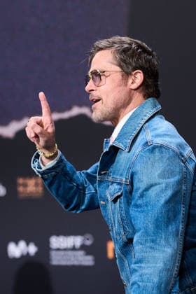 San Sebastián - Brad Pitt At Heart of the Beast Press Conference Brad Pitt attended Heart of the Beast Press conference during 74th San Sebastian International Film Festival at Kursaal Theatre on September 23, 2026 in Donostia San Sebastian, Spain Photo by ABACAPRESS.COM San Sebastian Euskadi Spain  Copyright: xABACAx