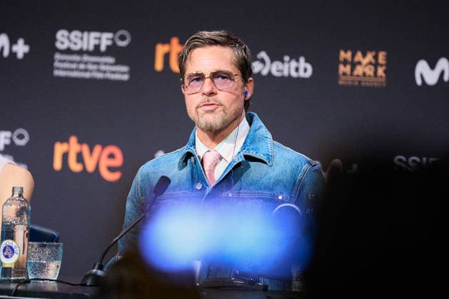 San Sebastián - Brad Pitt At Heart of the Beast Press Conference Brad Pitt attended Heart of the Beast Press conference during 74th San Sebastian International Film Festival at Kursaal Theatre on September 23, 2026 in Donostia San Sebastian, Spain Photo by ABACAPRESS.COM San Sebastian Euskadi Spain  Copyright: xABACAx