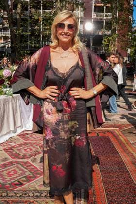 IPA88865931 - Milan, Milan Women™s Fashion Week Spring Summer 2027 - Women™s Fashion, Spring Summer 2027 - Antonio Marras fashion show - front row in the photo: Marina Di Guardo  Copyright: xRiccardoxGIordanox xRiccardoxGiordano IPAx IPA88865931