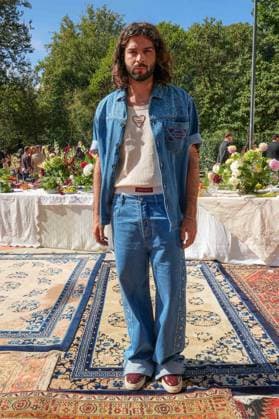 IPA88865982 - Milan, Milan Women™s Fashion Week Spring Summer 2027 - Women™s Fashion, Spring Summer 2027 - Antonio Marras fashion show - pictured in the front row: guest  Copyright: xRiccardoxGIordanox xRiccardoxGiordano IPAx IPA88865982