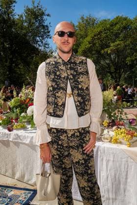 IPA88865986 - Milan, Milan Women™s Fashion Week Spring Summer 2027 - Women™s Fashion, Spring Summer 2027 - Antonio Marras fashion show - front row in the photo: guest  Copyright: xRiccardoxGIordanox xRiccardoxGiordano IPAx IPA88865986