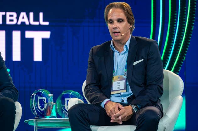 September 18, 2026, Lisbon, Lisbon, Portugal: Nuno Gomes (FPF) speaking during the elite players governance panel at the Portugal Football Summit at the Cidade do Futebol in Oeiras. Lisbon Portugal - ZUMAr238 20260918_zip_r238_027 Copyright: xRicardoxRochax