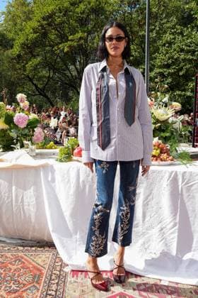 IPA88866007 - Milan, Milan Women™s Fashion Week Spring Summer 2027 - Women™s Fashion, Spring Summer 2027 - Antonio Marras fashion show - front row in the photo: guest  Copyright: xRiccardoxGIordanox xRiccardoxGiordano IPAx IPA88866007
