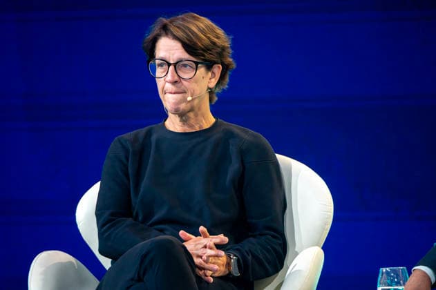 September 18, 2026, Lisbon, Lisbon, Portugal: Tatjana Haenni (RB Leipzig) speaking during the football business panel at the Portugal Football Summit at the Cidade do Futebol in Oeiras. Lisbon Portugal - ZUMAr238 20260918_zip_r238_024 Copyright: xRicardoxRochax