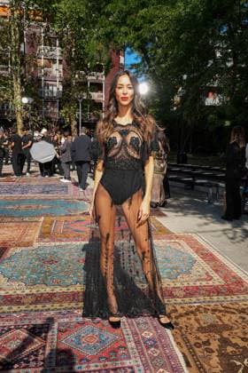 IPA88865865 - Milan, Milan Women™s Fashion Week Spring Summer 2027 - Women™s Fashion, Spring Summer 2027 - Antonio Marras fashion show - front row in the photo: guest  Copyright: xRiccardoxGIordanox xRiccardoxGiordano IPAx IPA88865865