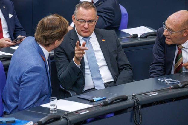 Bundestag Tino Chrupalla AfD in the German Bundestag on September 23, 2026, in Berlin, Berlin, Germany, Bundestag