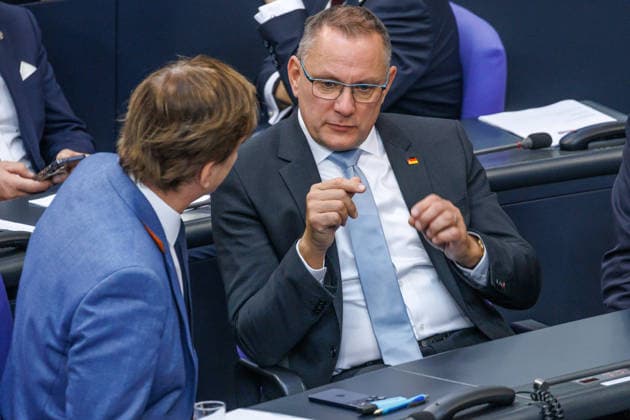 Bundestag Tino Chrupalla AfD in the German Bundestag on September 23, 2026, in Berlin, Berlin, Germany, Bundestag