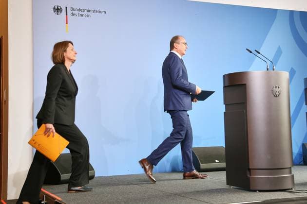 Berlin, Germany, September 23, 2026 Federal Ministry of the Interior Statement on the Action Plan Against Social Benefits Fraud Leonie Gebers (SPD) and Federal Minister of the Interior Alexander Dobrindt (CSU) Copyright: xdtsxNachrichtenagenturx dts_136092