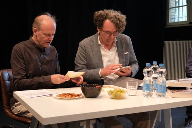 Wolfgang Ullrich and Lambert Wiesing at Bazon Brock’s Denkerei at the Hoftheater Kreuzberg e.V., Naunynstraße 63, Berlin Kreuzberg, September 7, 2026, on the topic Effect: The Works Reduced to Their Essence —a summary of reflections on the relationship between effect and work, and why we all quote authors whose works we don’t even know—with Brock, Lambert Wiesing, and Wolfgang Ullrich