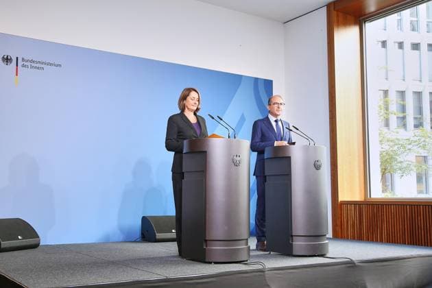 Berlin, Germany, September 23, 2026 Statement by the Federal Ministry of the Interior on the Action Plan Against Social Benefit Fraud Federal Minister of the Interior Alexander Dobrindt (CSU) and Leonie Gebers (SPD) Copyright: xdtsxNachrichtenagenturx dts_136128