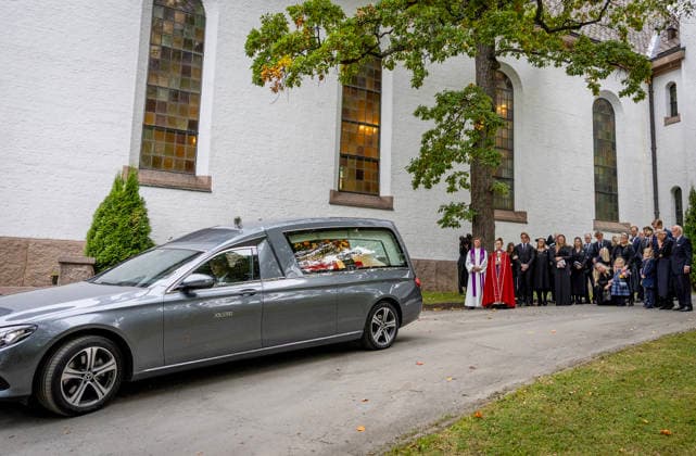 23-09-2026 Norway Funeral of Princess Astrid at the Ris Church in Oslo. King Haakon and Queen Mette-Marit and Princess Ingrid Alexandra and Queen Sonja Â  Copyright: xPPEx