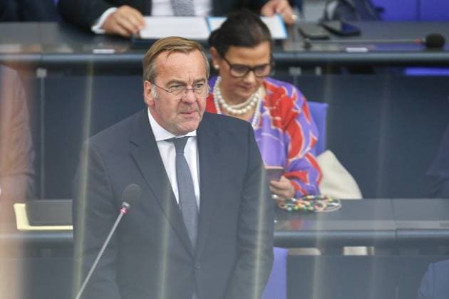 Berlin, Germany, September 23, 2026 German Bundestag 95th Session of the Bundestag Federal Minister of Defense Boris Pistorius, SPD Copyright: xdtsxNachrichtenagenturx dts_136098