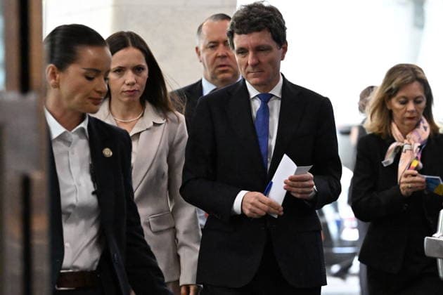 President NicuÈ™or Dan of Romania and first lady of Romania Mirabela GrÄƒdinaru arrive for day 2 of the opening of the 81st Session of the United Nations General Assembly at United Nations Headquarters in New York, New York, USA on Wednesday, 23 September, 2026. Copyright: xKylexMazzax xPoolxviaxCNPx MediaPunchx