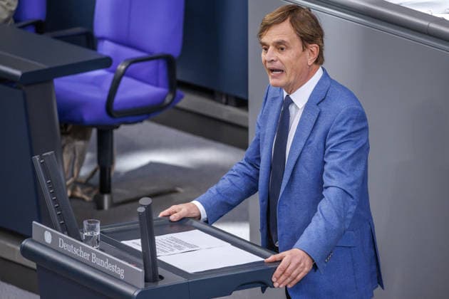 Bundestag Dr. Bernd Baumann, AfD, in the German Bundestag on September 23, 2026, in Berlin, Berlin, Berlin, Germany, Bundestag