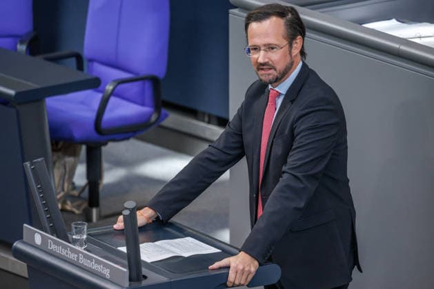 Bundestag: Dr. Bernd Baumann (SPD) at the German Bundestag on September 23, 2026, in Berlin, Berlin, Germany, Bundestag