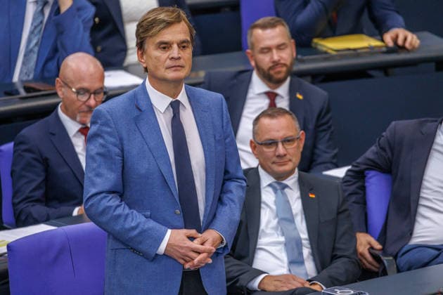 Bundestag Dr. Bernd Baumann of the AfD in the German Bundestag on September 23, 2026, in Berlin, Berlin, Berlin, Germany, Bundestag
