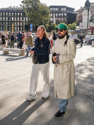 IPA88870927 - Milan, Milan Women s Fashion Week Spring Summer 2027 - Women s Fashion, Spring Summer 2027 - JIL SANDER fashion show - arrivals - pictured: Alessandro Michele  Copyright: xEmanuelexRobertoxDexCarlix xx IPA88870927
