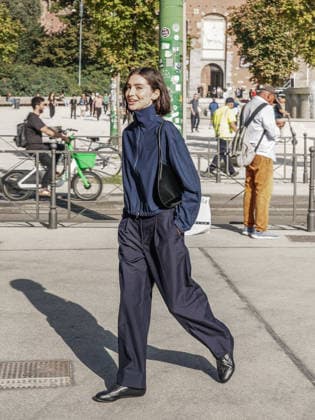 IPA88870855 - Milan, Milan Women s Fashion Week Spring Summer 2027 - Women s Fashion, Spring Summer 2027 - JIL SANDER fashion show - arrivals - pictured: Meadow Walker  Copyright: xEmanuelexRobertoxDexCarlix xx IPA88870855