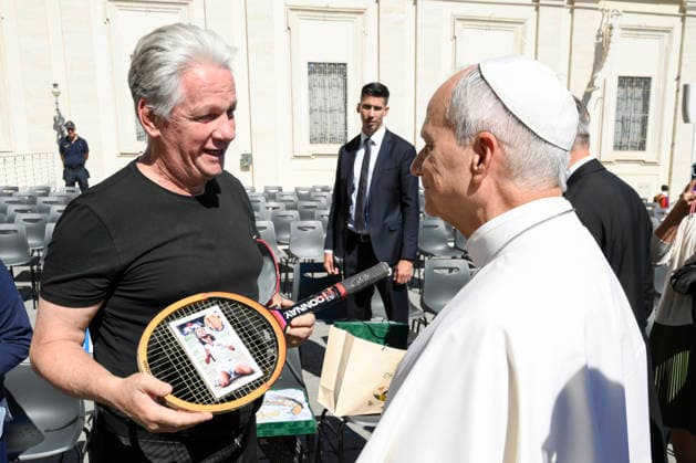 IPA88871354 - Italy, Rome, Vatican, September 23, 2026: Pope Leo XIV presides over the weekly general audience in St. Peter s Square at the Vatican. Photo by VATICAN MEDIA Catholic Press Photo  Copyright: xVATICANxMEDIA xCatholicxPressxPhotox xx IPA88871354