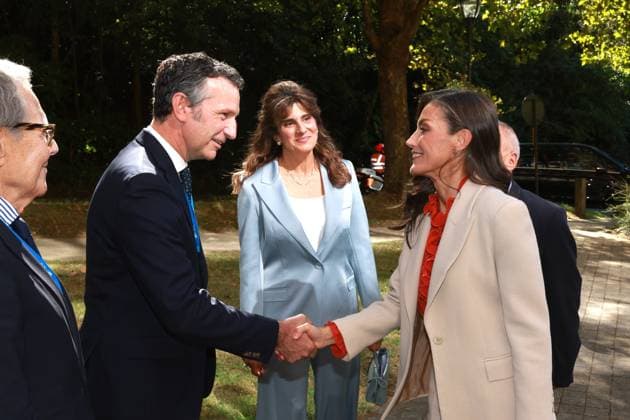 23-09-2026 Brussels Queen Letizia and Princess Dina Mired of Jordan visited the World Cancer Research Day 2026 at the headquarters of the European Organisation for Research and Treatment of Cancer in Brussels (Belgium). Â  Copyright: xPPEx