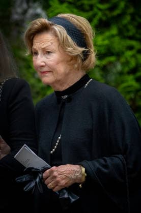 23-09-2026 Norway Funeral of Princess Astrid at the Ris Church in Oslo. Queen Sonja Â  Copyright: xPPEx
