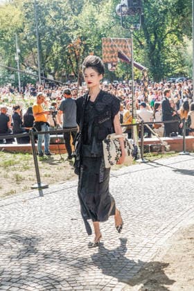 IPA88872320 - MILAN - Milan Women s Fashion Week Spring Summer 2026 2027 - Antonio Marras s fashion show at the Stendhal Gardens - Vincenzo Muccioli in the Solari Tortona area.  Copyright: xEmanuelexRobertoxDexCarlix xx IPA88872320