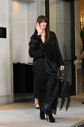 IPA88873078 - Milan, Fashion Week, leaving Palazzo Parigi In the photo: Monica Bellucci  Copyright: xManuelexMangiarotti ipa-agency.netx xManuelexMangiarottix IPA88873078