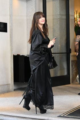 IPA88873083 - Milan, Fashion Week, leaving Palazzo Parigi In the photo: Monica Bellucci  Copyright: xManuelexMangiarotti ipa-agency.netx xManuelexMangiarottix IPA88873083