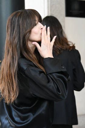 IPA88873086 - Milan, Fashion Week, leaving Palazzo Parigi In the photo: Monica Bellucci  Copyright: xManuelexMangiarotti ipa-agency.netx xManuelexMangiarottix IPA88873086
