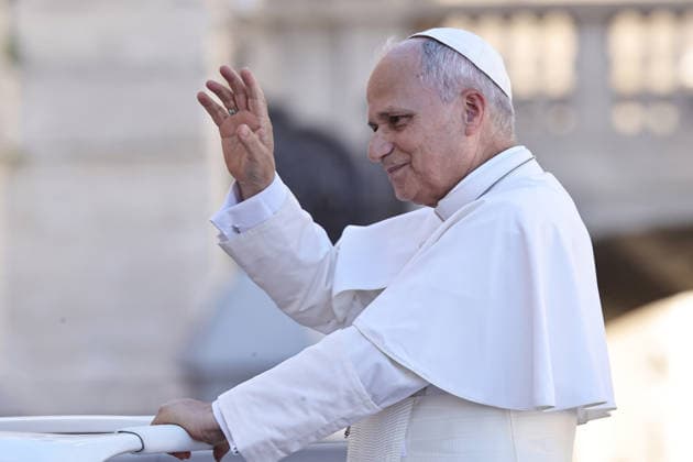 September 23, 2026. Vatican City - POPE LEO XIV during his weekly General Audiencein St. Peter s Square at the Vatican EvandroInetti_via ZUMA Wire Vatican City State  - ZUMAi15_ 20260923_zaf_i15_002 Copyright: xEvandroxInettix