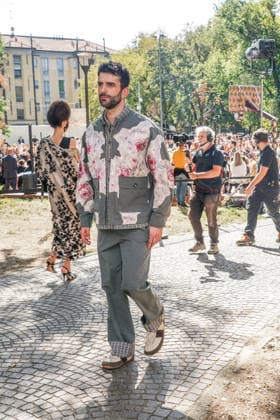 IPA88872313 - MILAN - Milan Women s Fashion Week Spring Summer 2026 2027 - Antonio Marras s fashion show at the Stendhal Gardens - Vincenzo Muccioli in the Solari Tortona area.  Copyright: xEmanuelexRobertoxDexCarlix xx IPA88872313